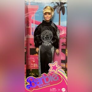 💎 BARBIE THE MOVIE DOLL FASHION MEDUSA BLACK DRESS MARGOT ROBBIE “CUSTOM” OOAK